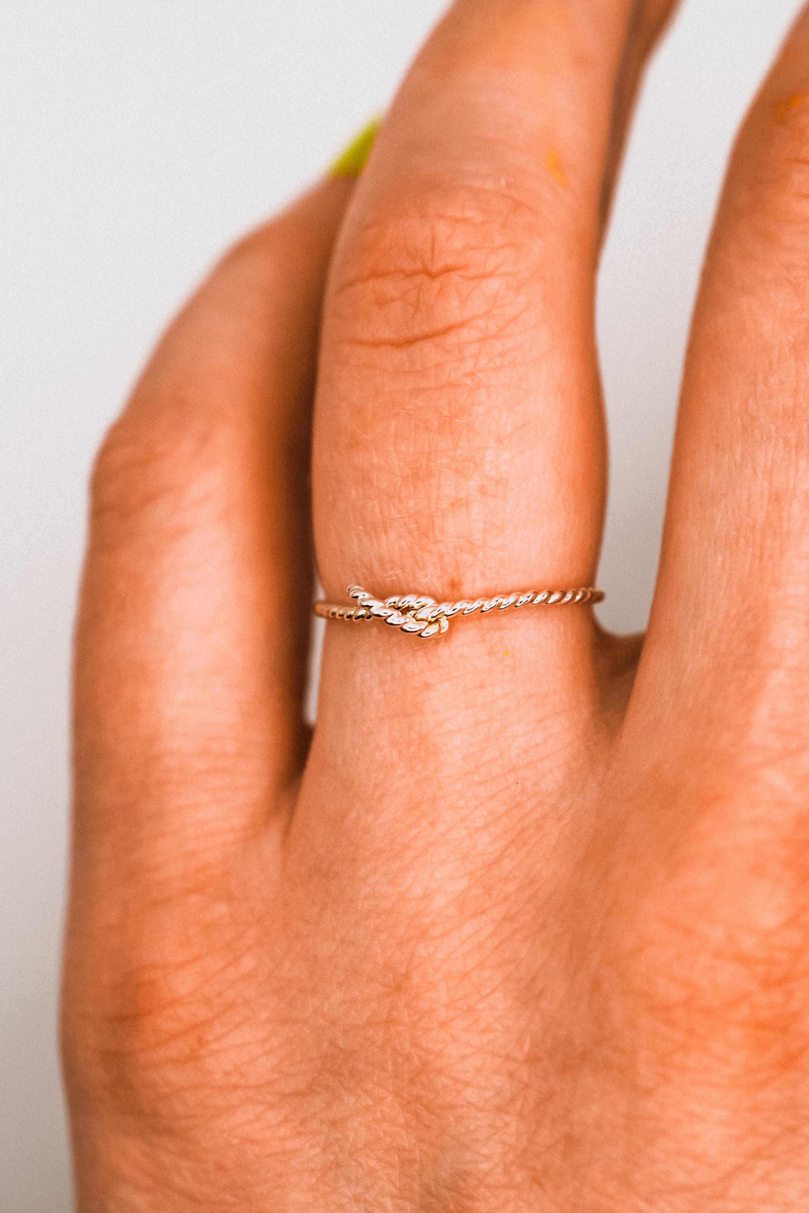 Twist Closed Knot Ring, Sterling Silver – Hannah Naomi Jewelry