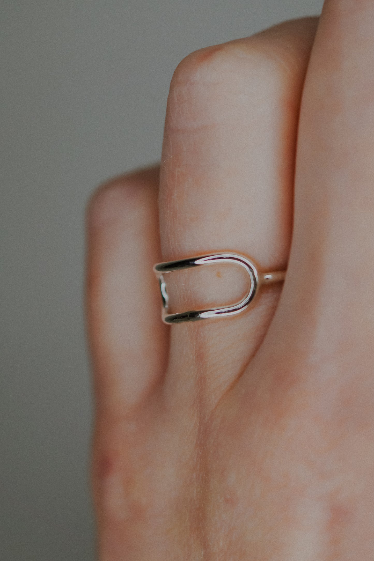 Stadium Ring, Sterling Silver