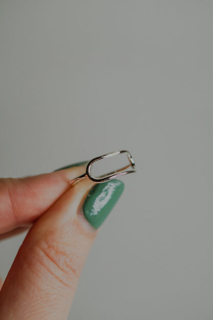 Stadium Ring, Sterling Silver