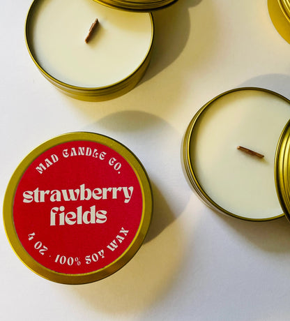 Strawberry Fields Soy Candle