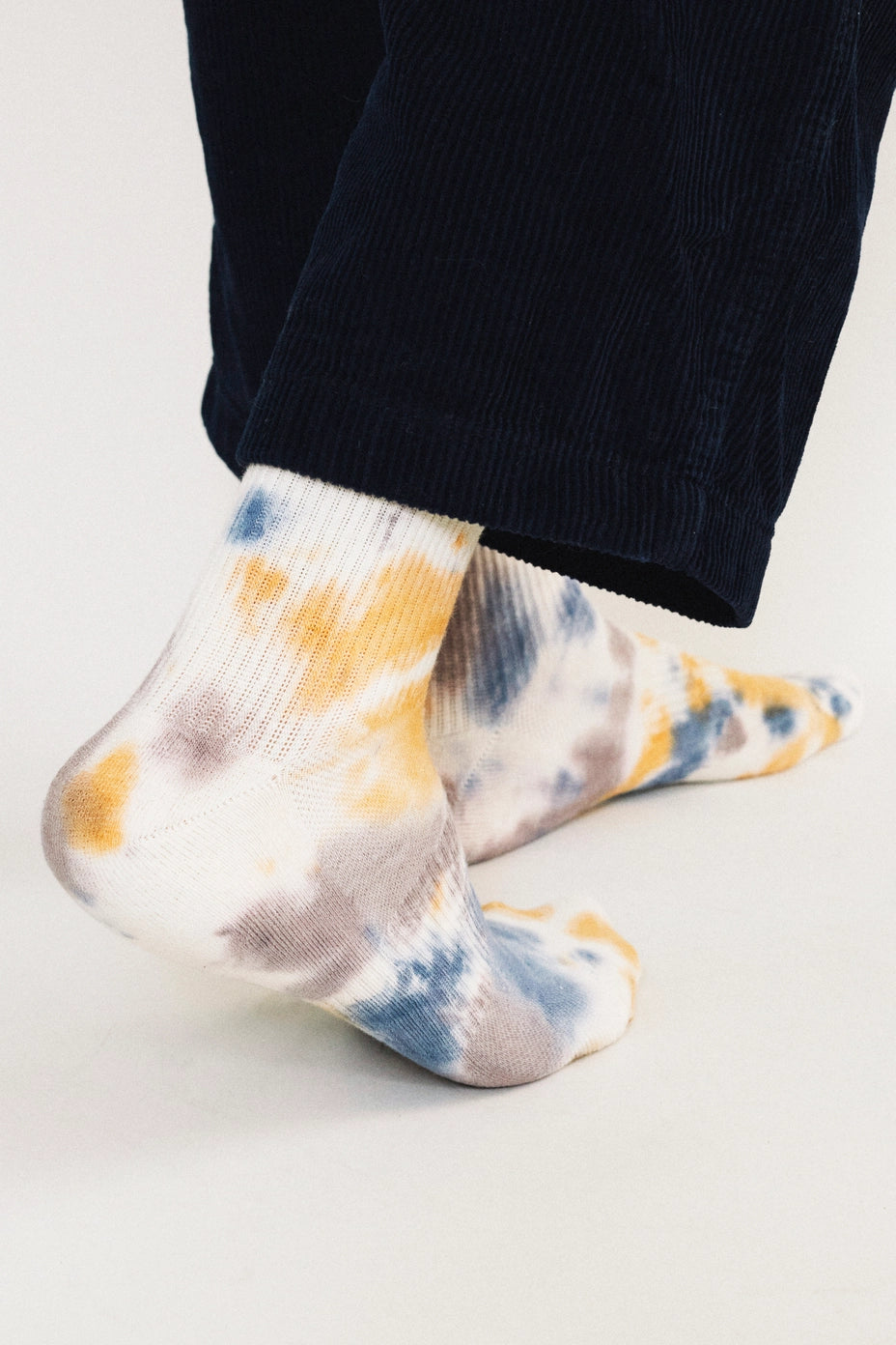 Men's Trippy Tie Dye Crew Socks