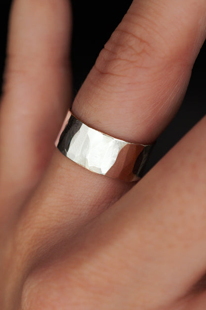 Wide Band, Sterling Silver