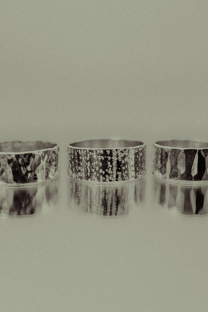 Wide Band, Sterling Silver