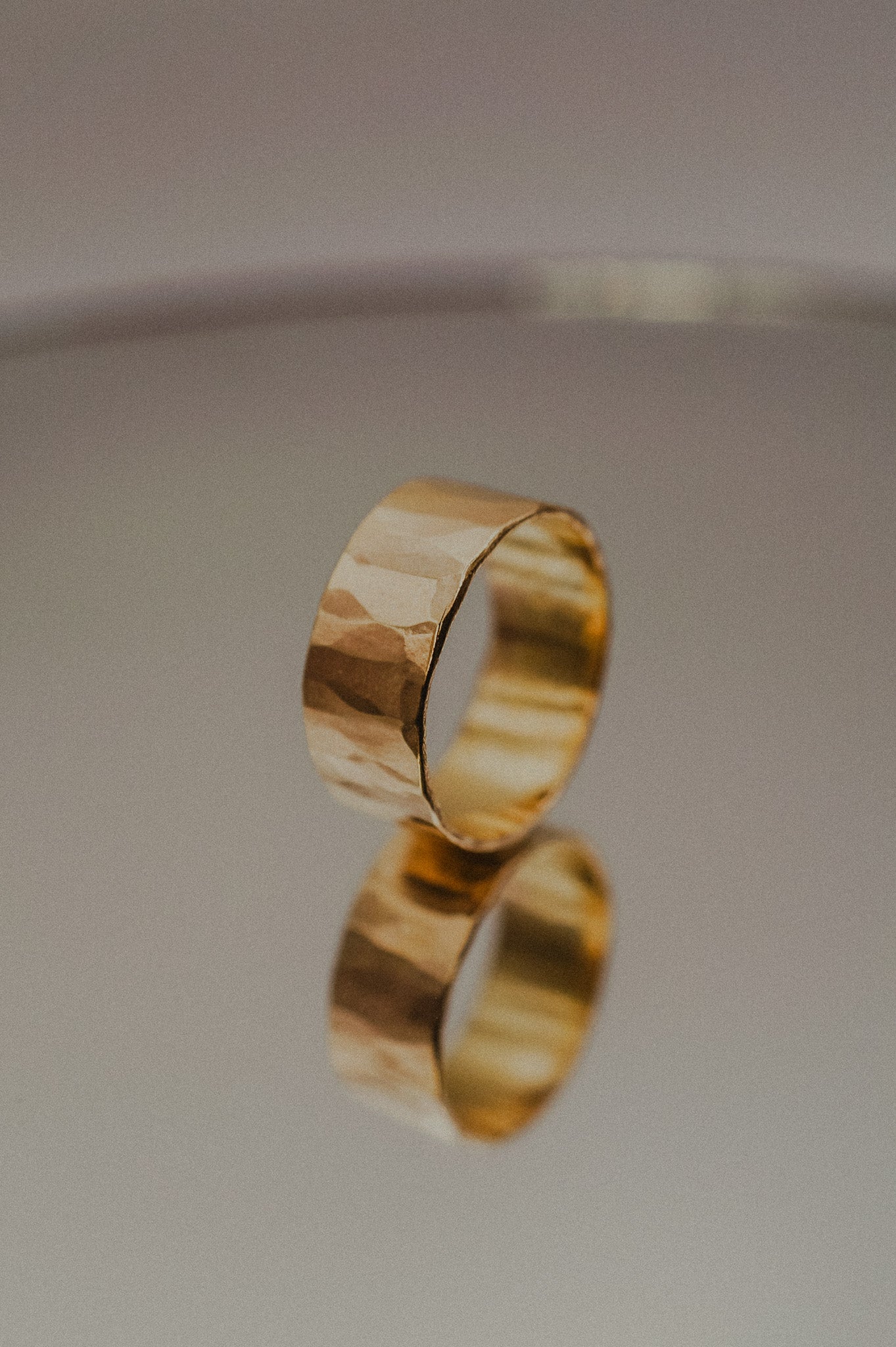 Wide Band, Solid 14K Gold