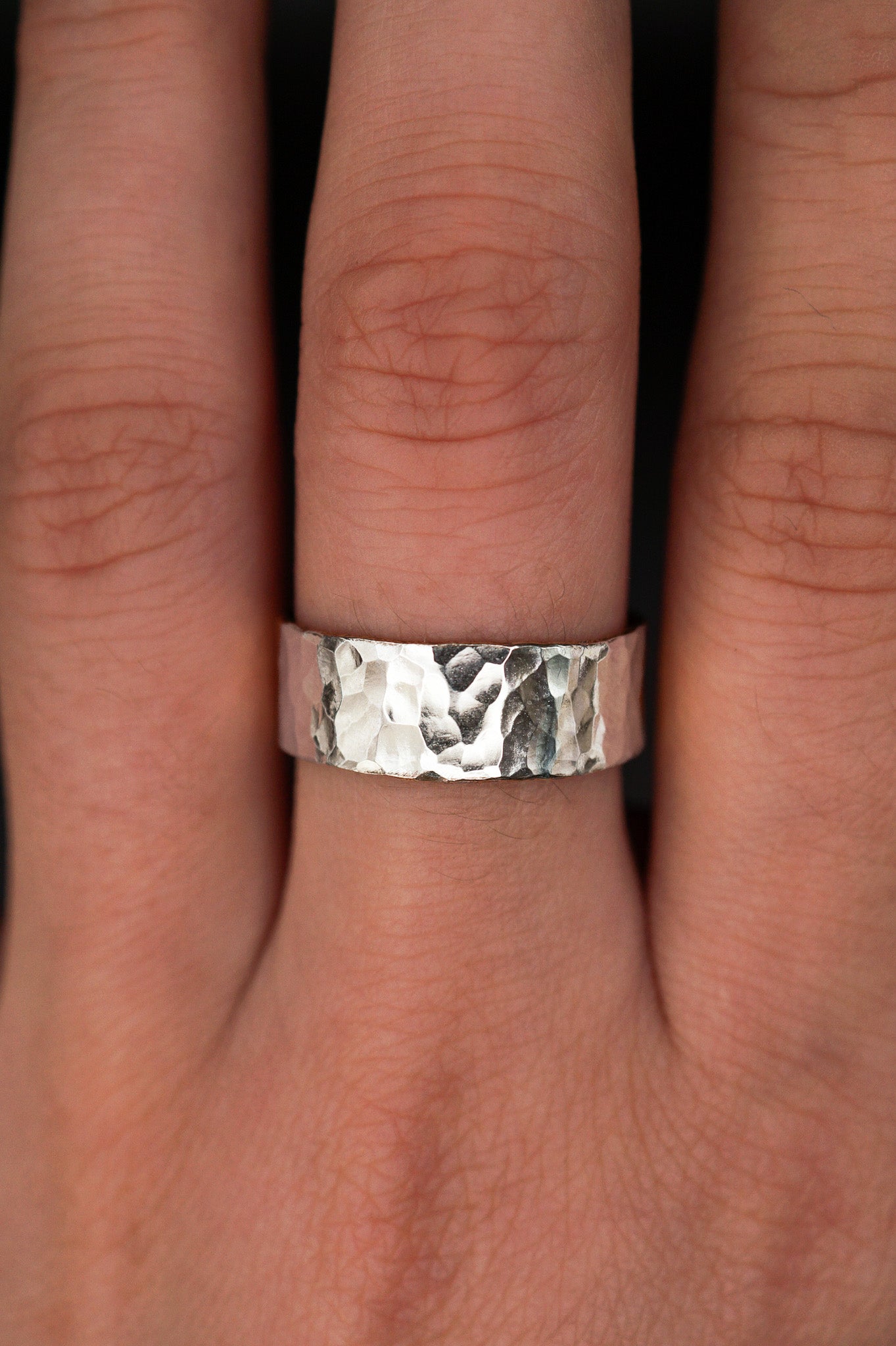 Wide Band, Sterling Silver