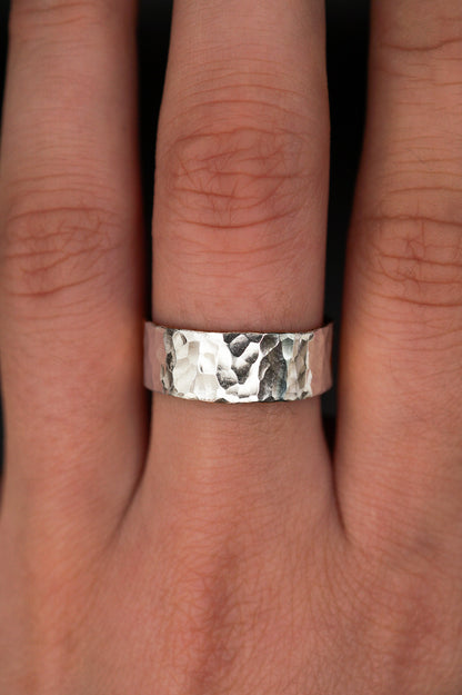 Wide Band, Sterling Silver