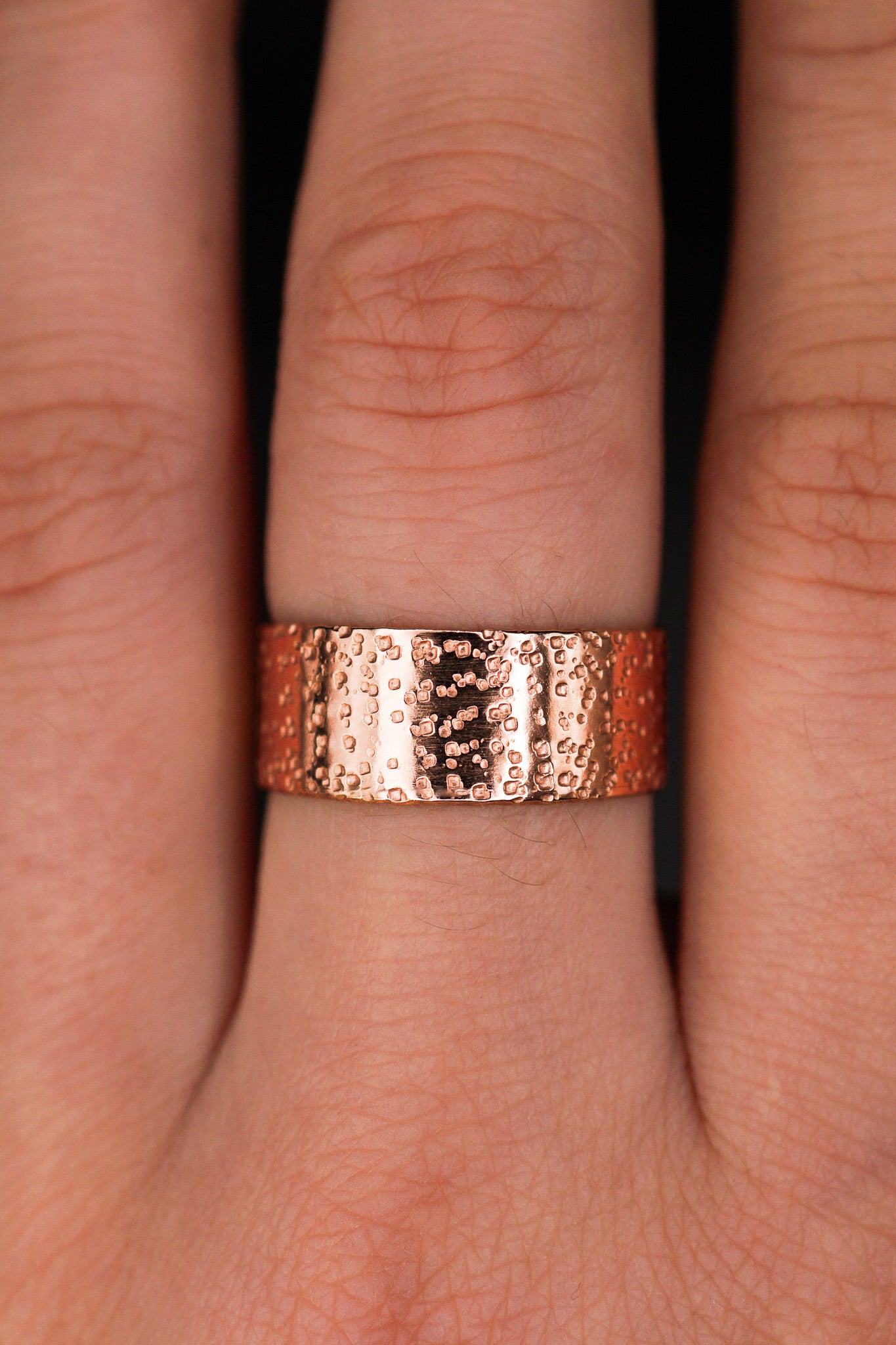 Wide Band, 14K Rose Gold Fill