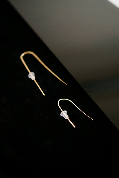 Small Arch Earrings, Gold Fill, Rose Gold, or Sterling Silver