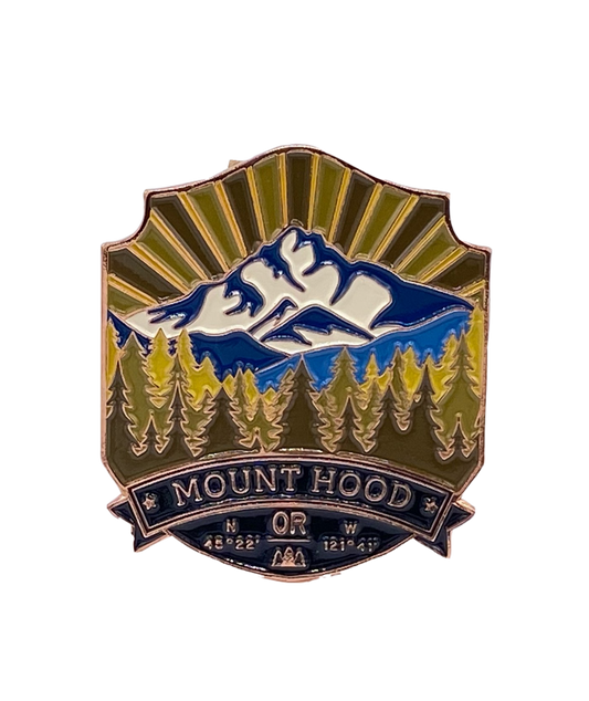 Mount Hood Enamel Pin