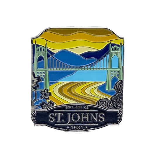 St. Johns Enamel Pin