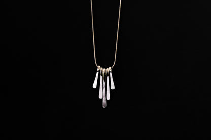 Mini Sunburst Necklace, Gold Fill, Rose Gold Fill, or Sterling Silver