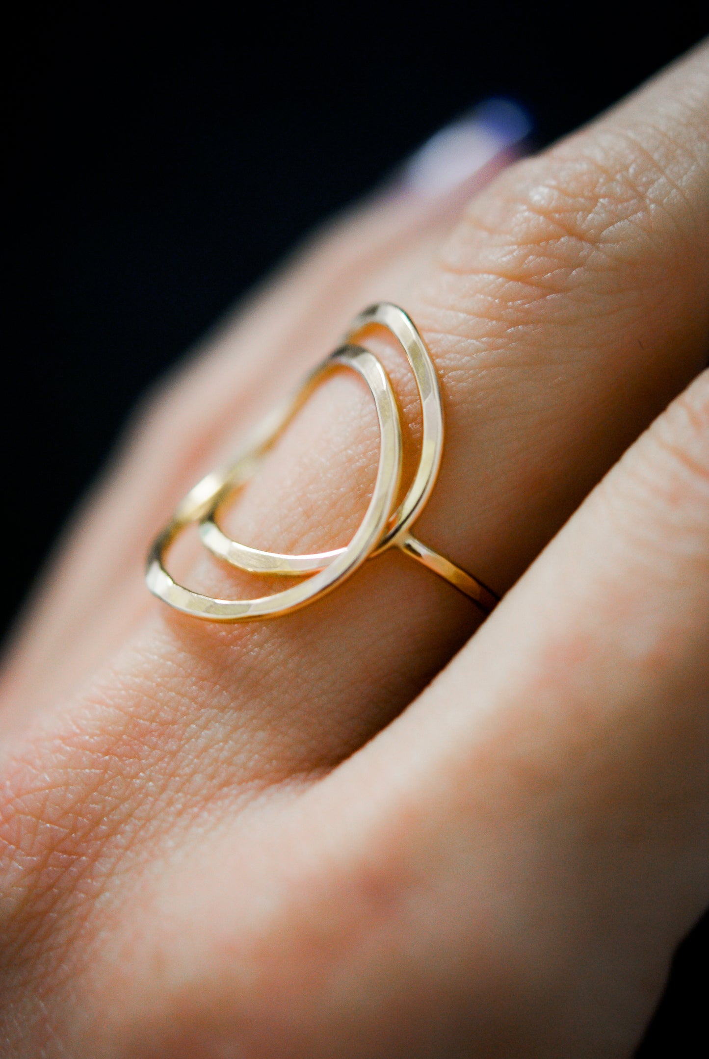 Eclipse Ring, 14K Gold Fill