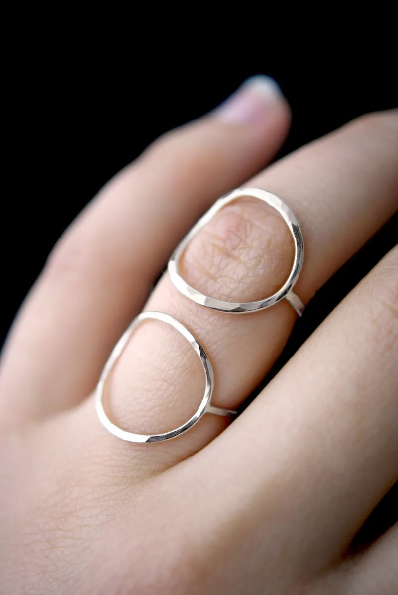 Circle Ring, Sterling Silver – Hannah Naomi Jewelry