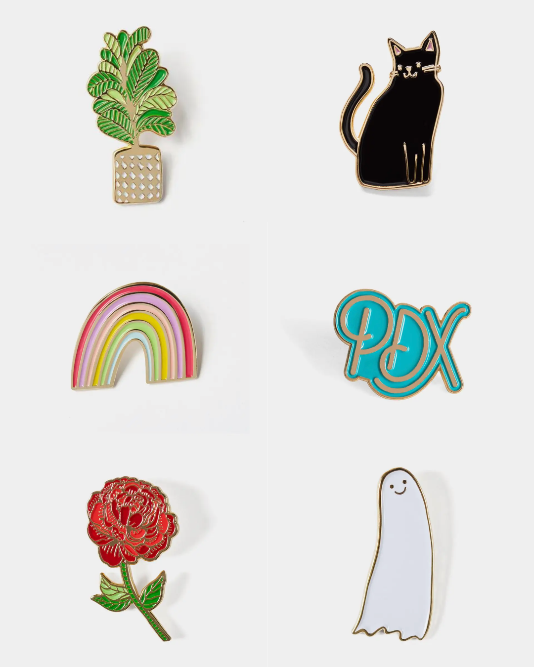 Cartoon Enamel Pins