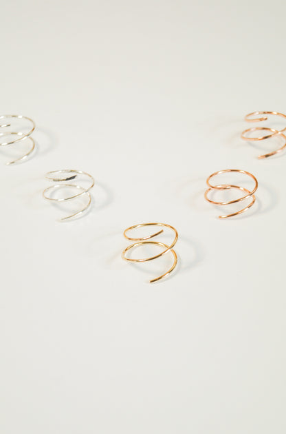 Helix Ring, 14K Gold Fill