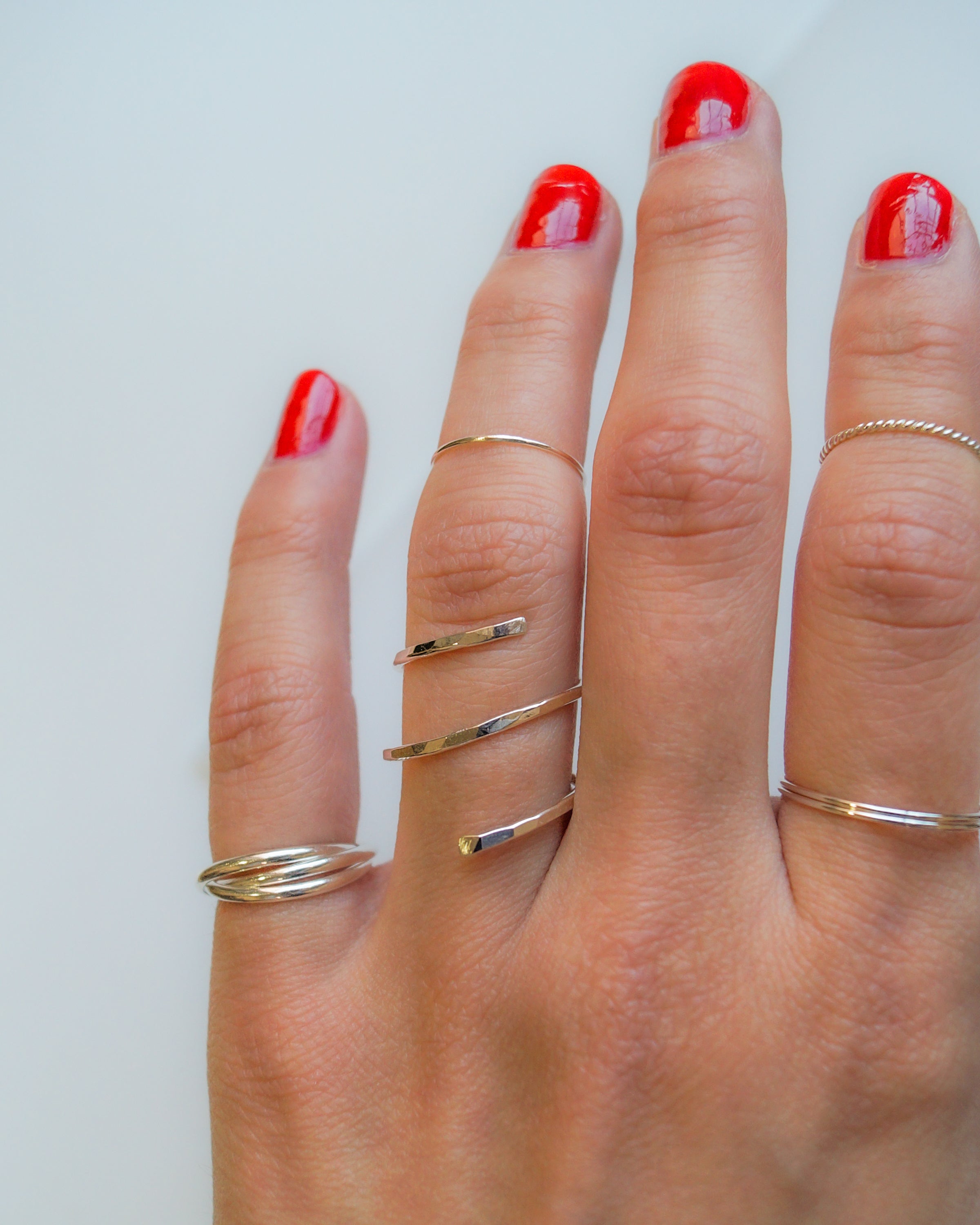 Helix ring sterling silver hotsell