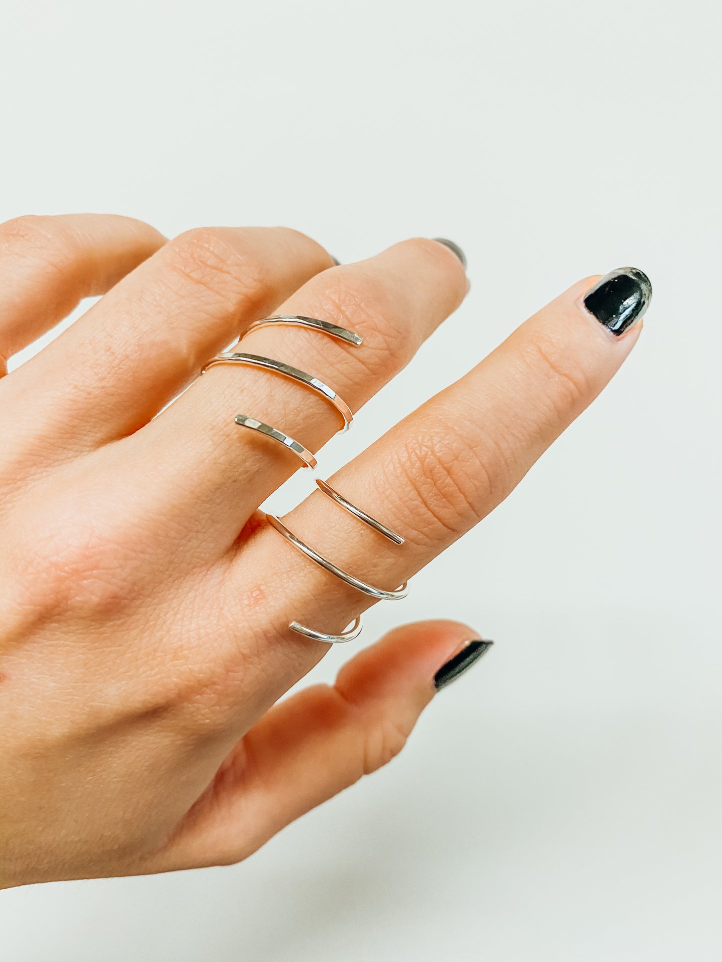 Helix Ring, Sterling Silver