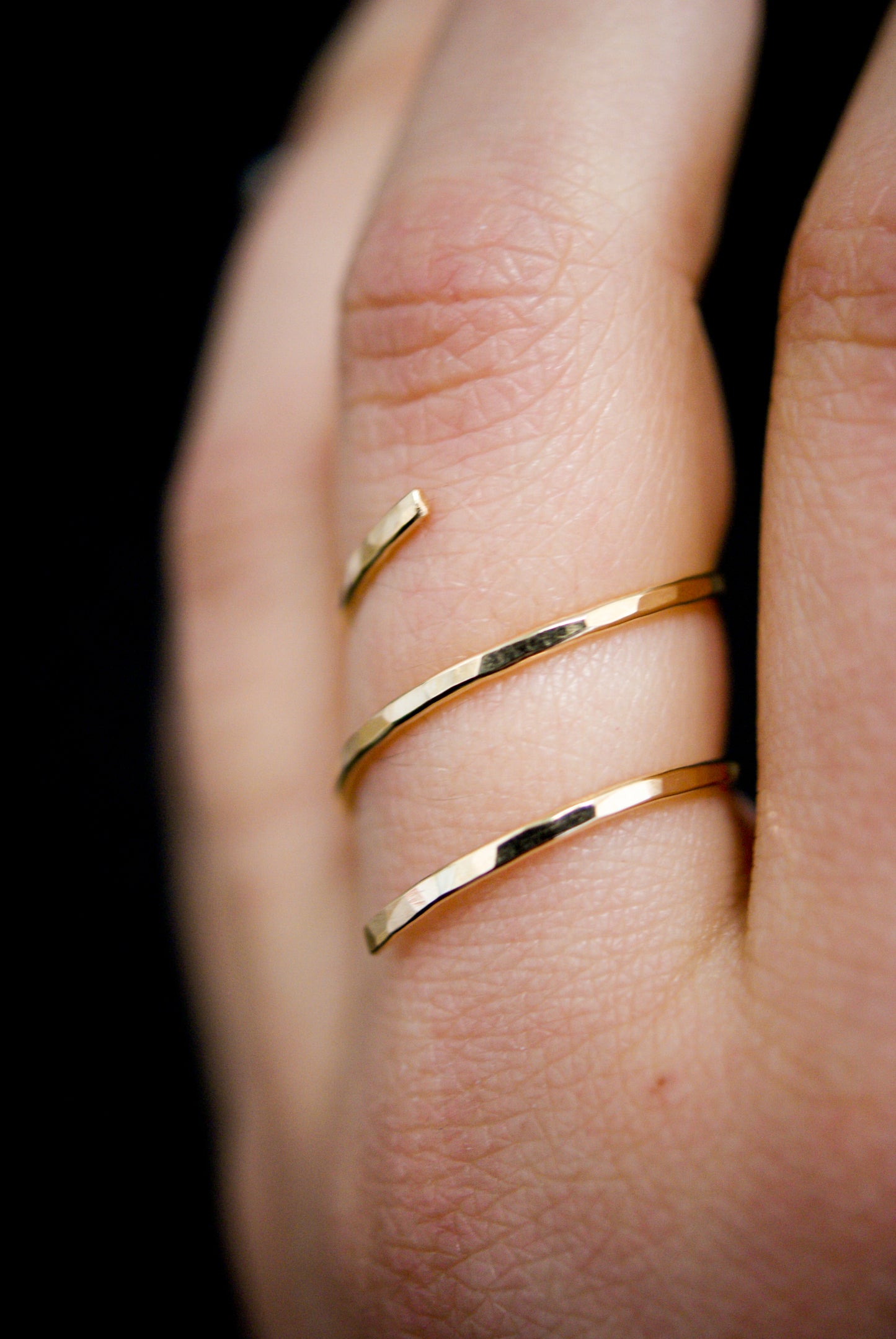 Helix Ring, 14K Gold Fill