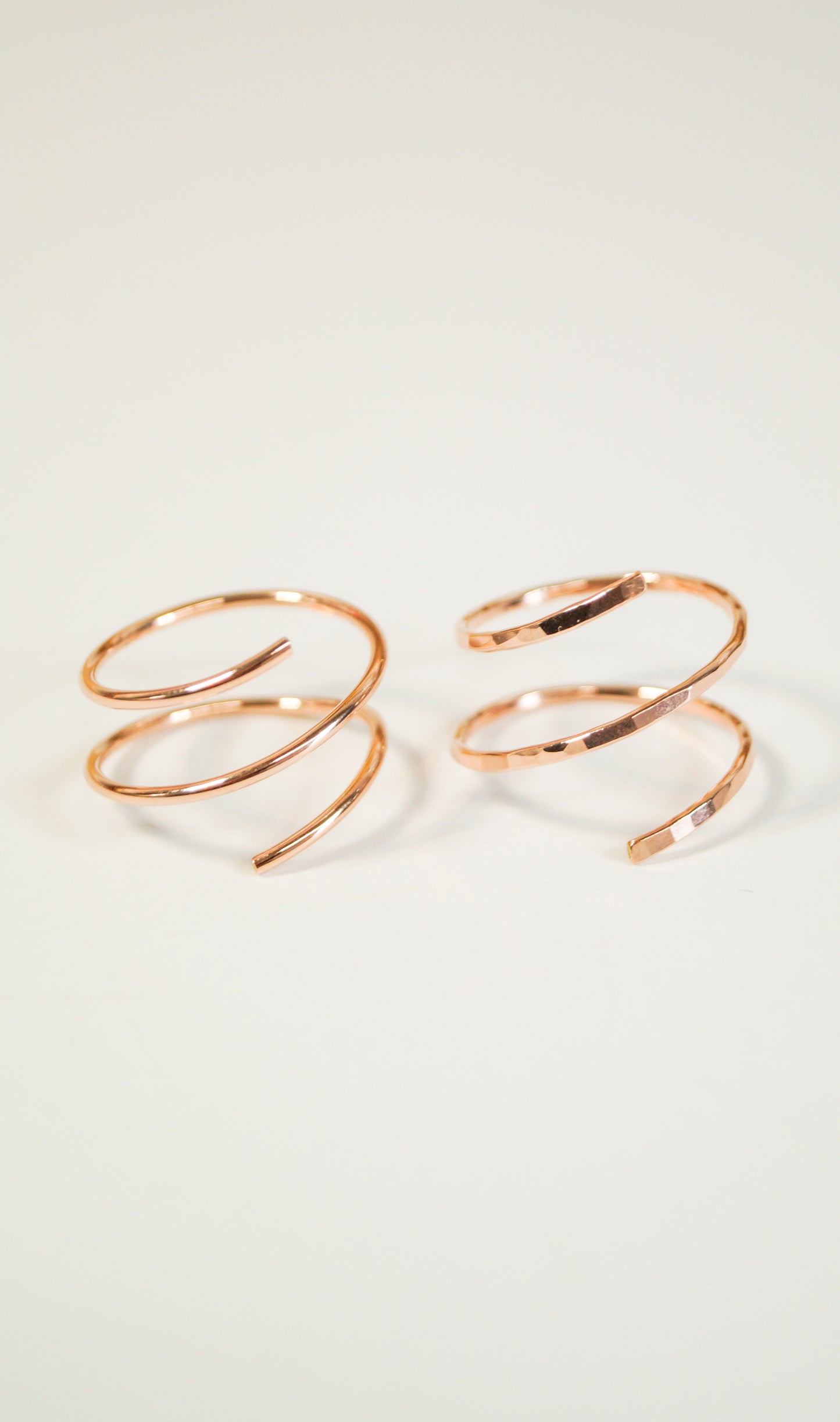 Helix Ring, 14K Rose Gold Fill