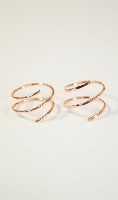 Helix Ring, 14K Rose Gold Fill