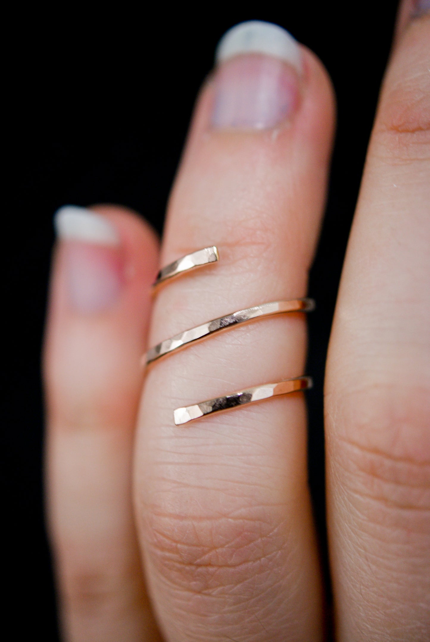 Helix Ring, 14K Rose Gold Fill