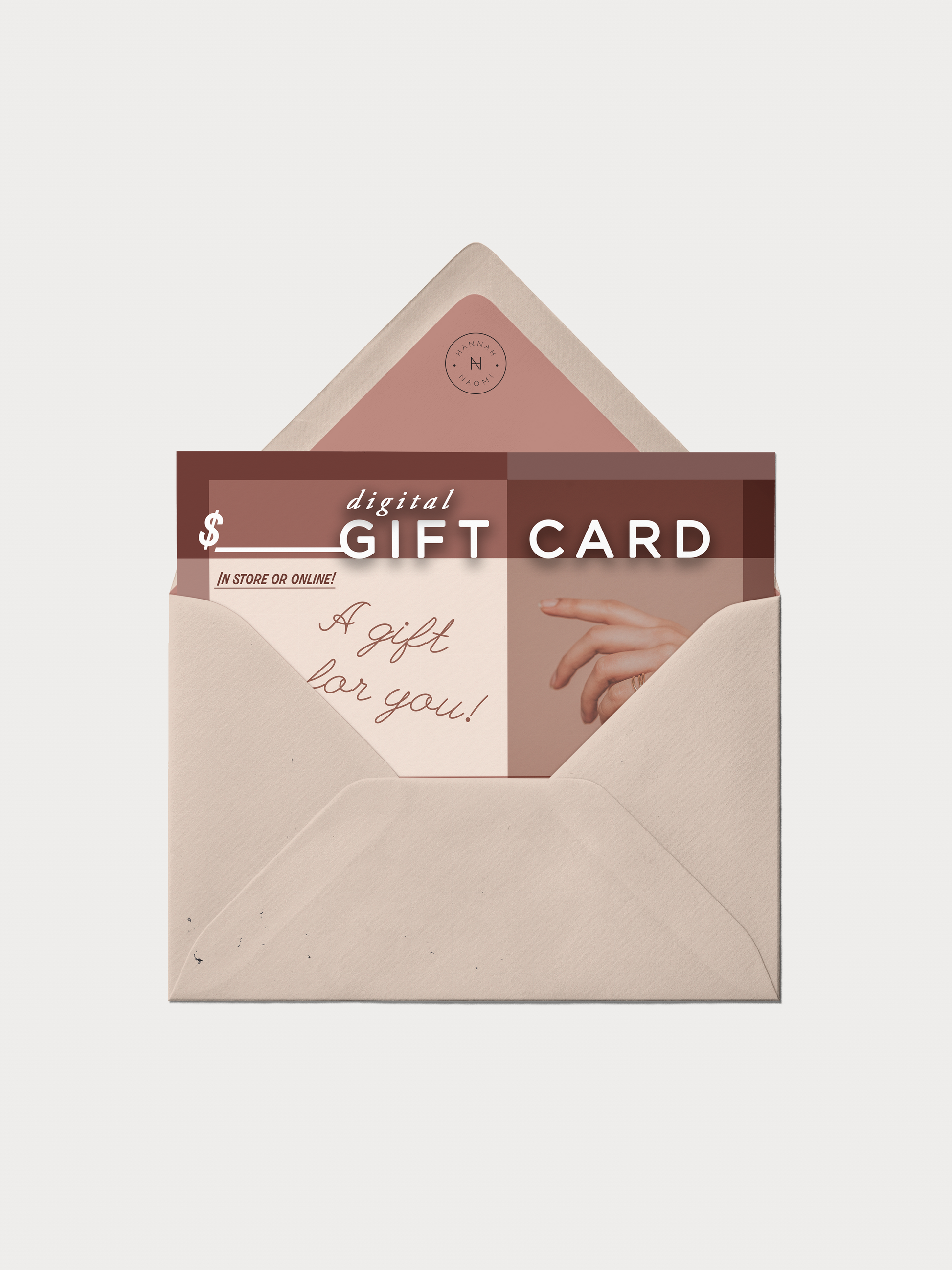 Mail a Gift Card, Giftshop