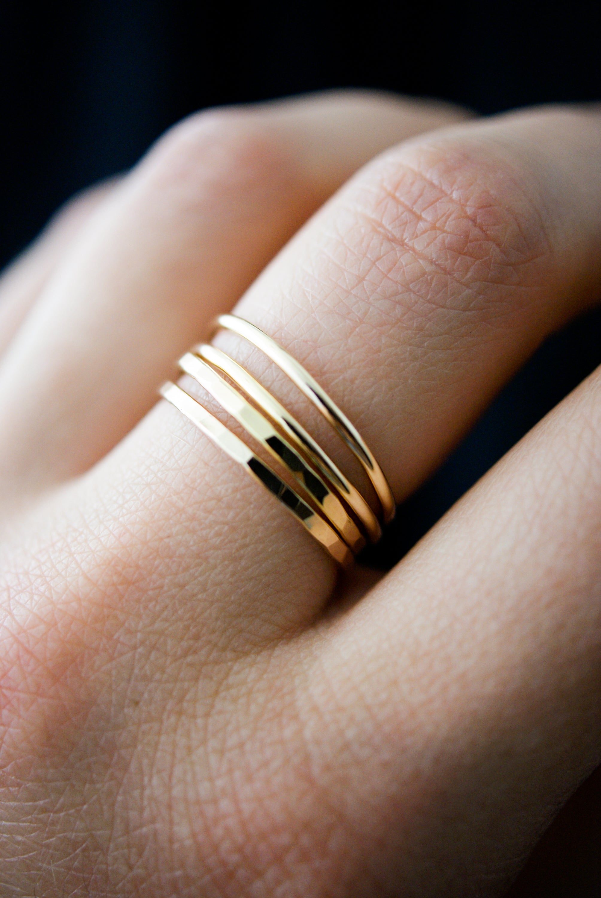 Thick Ring, 14K Gold Fill – Hannah Naomi Jewelry