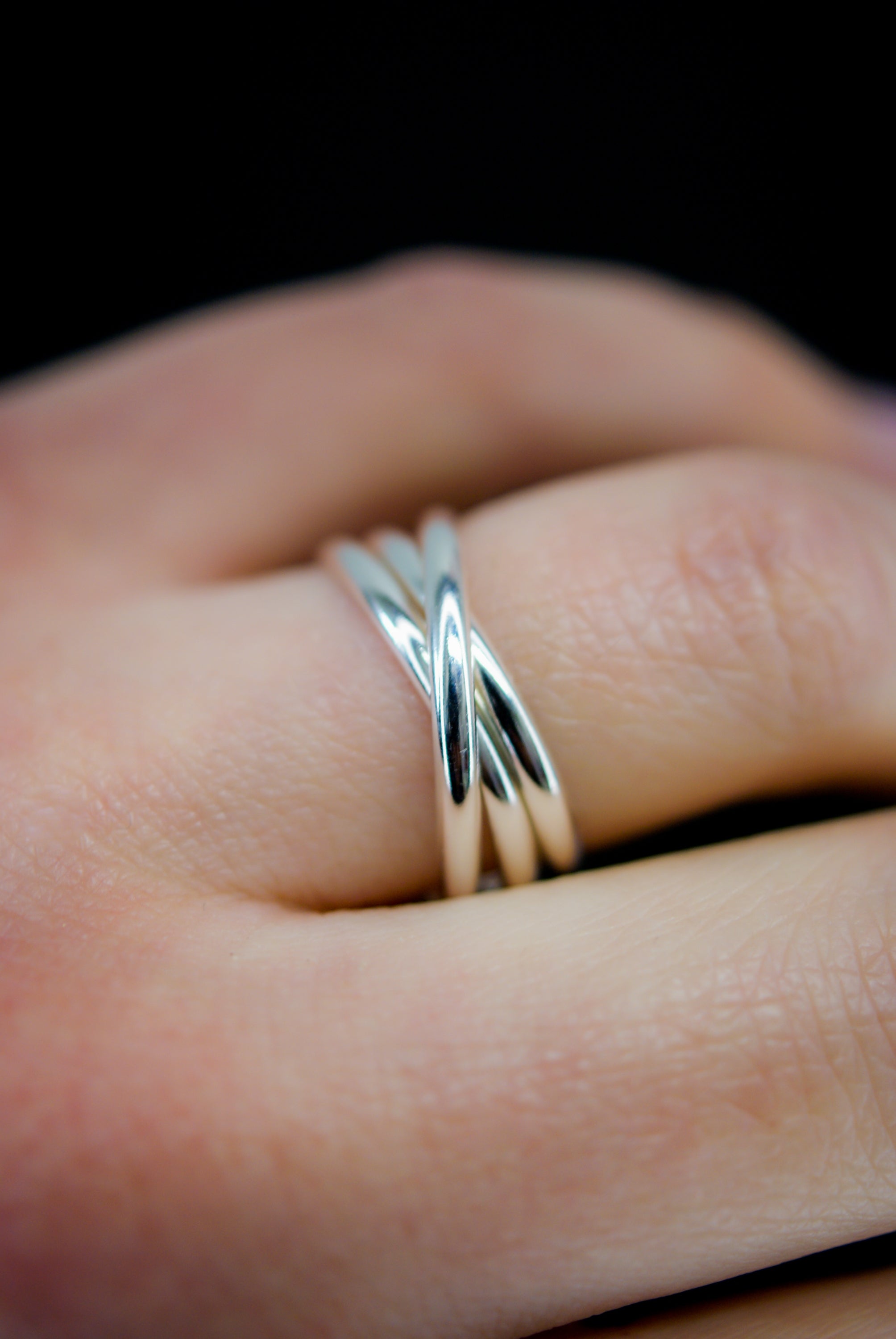 Overlap Ring, Sterling Silver – Hannah Naomi Jewelry
