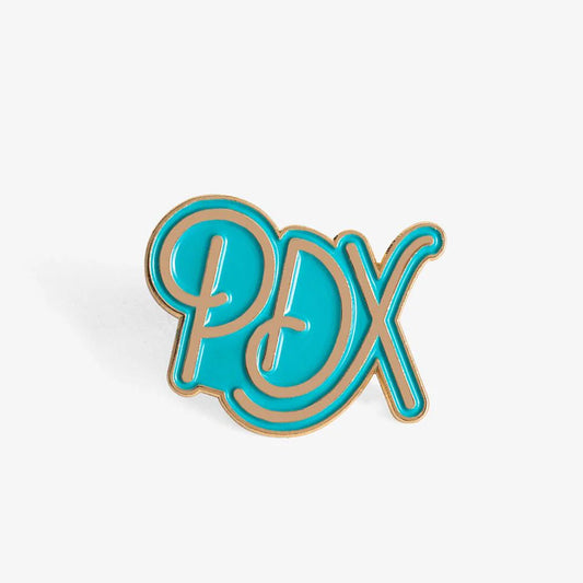 PDX Enamel Pin