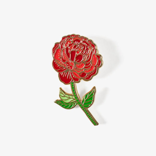 Rose Enamel Pin