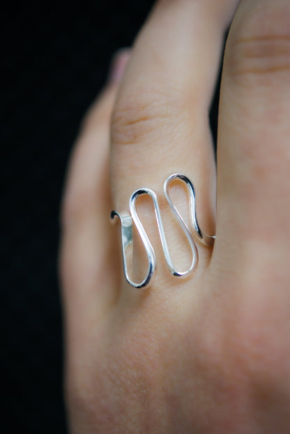 Form Ring, Sterling Silver