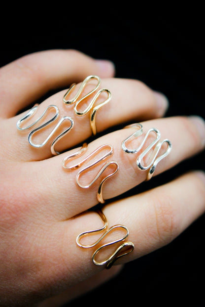 Form Ring, 14K Rose Gold Fill