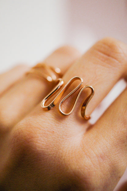 Form Ring, 14K Rose Gold Fill