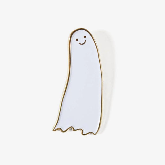 Ghost Enamel Pin