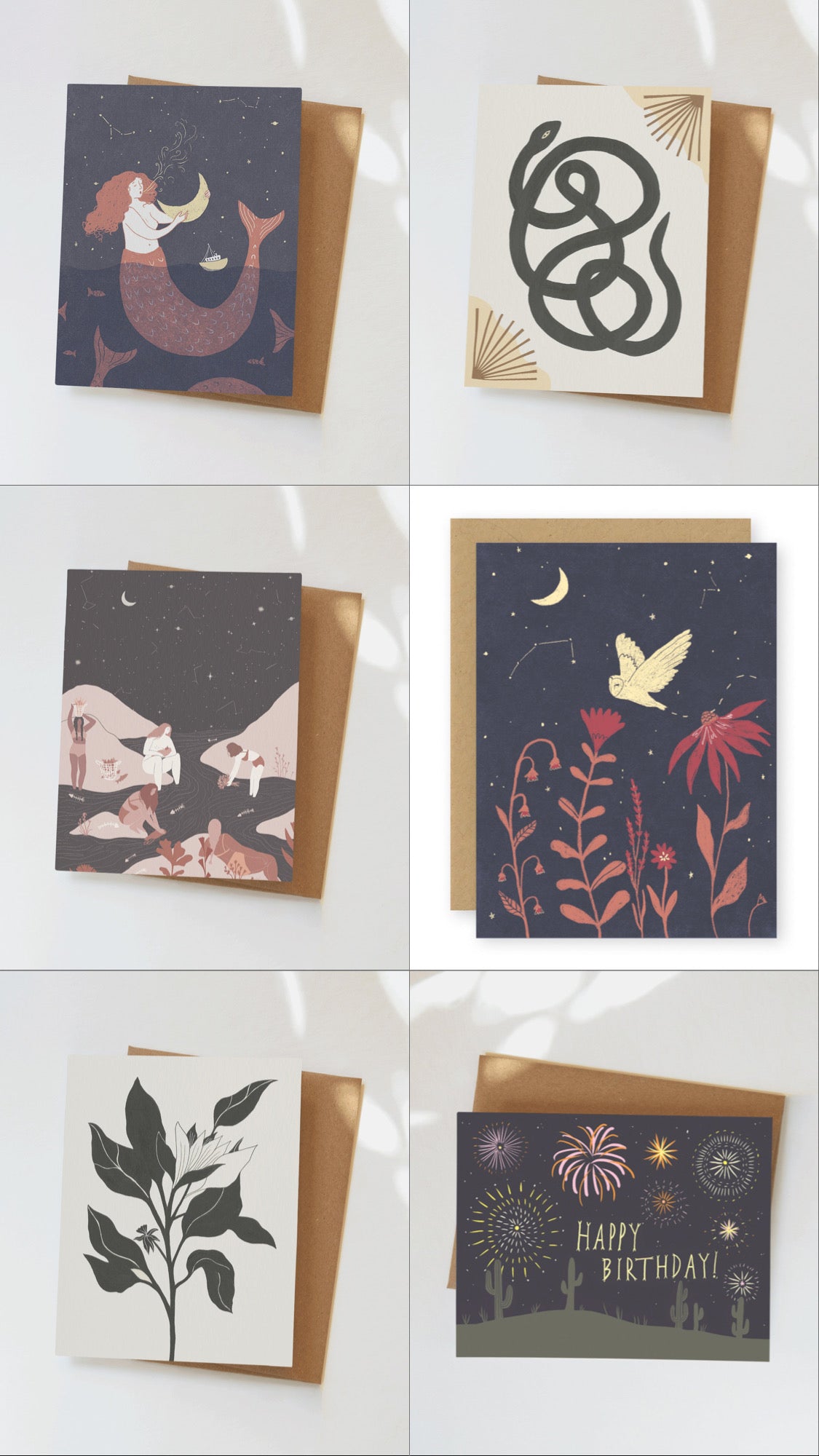 Midnight Artwork Cards