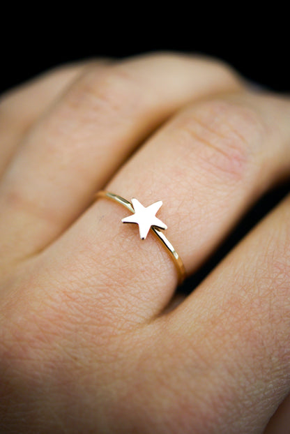 Star Ring, 14K Gold Fill